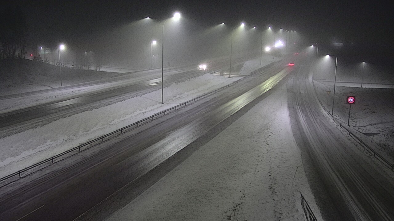 Kelikamerat Kuva Tie 4 Kempele, Zatelliitti, Oulu, Pohjois-Pohjanmaa