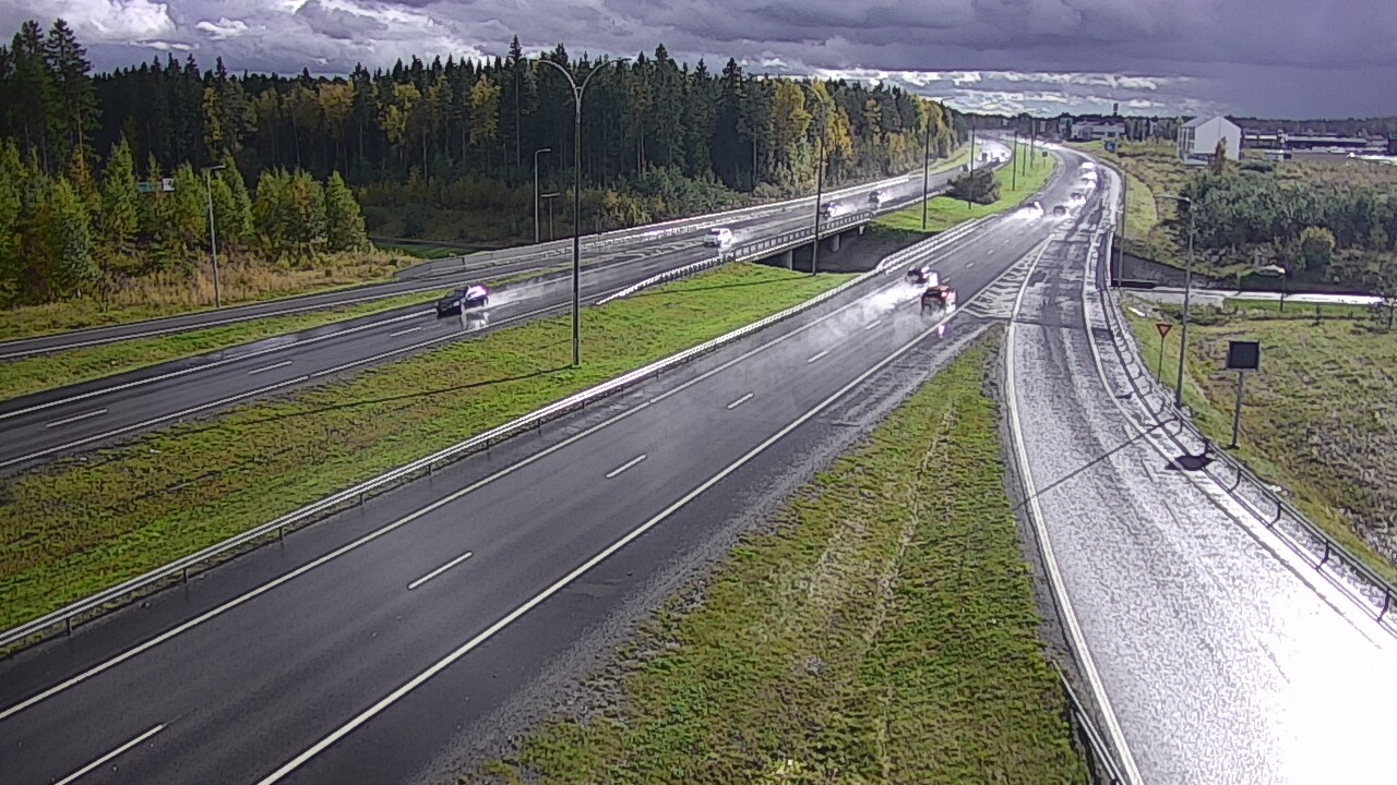 Weather Camera Image Road 4 Kempele, Zatelliitti, Oulu, Pohjois-Pohjanmaa