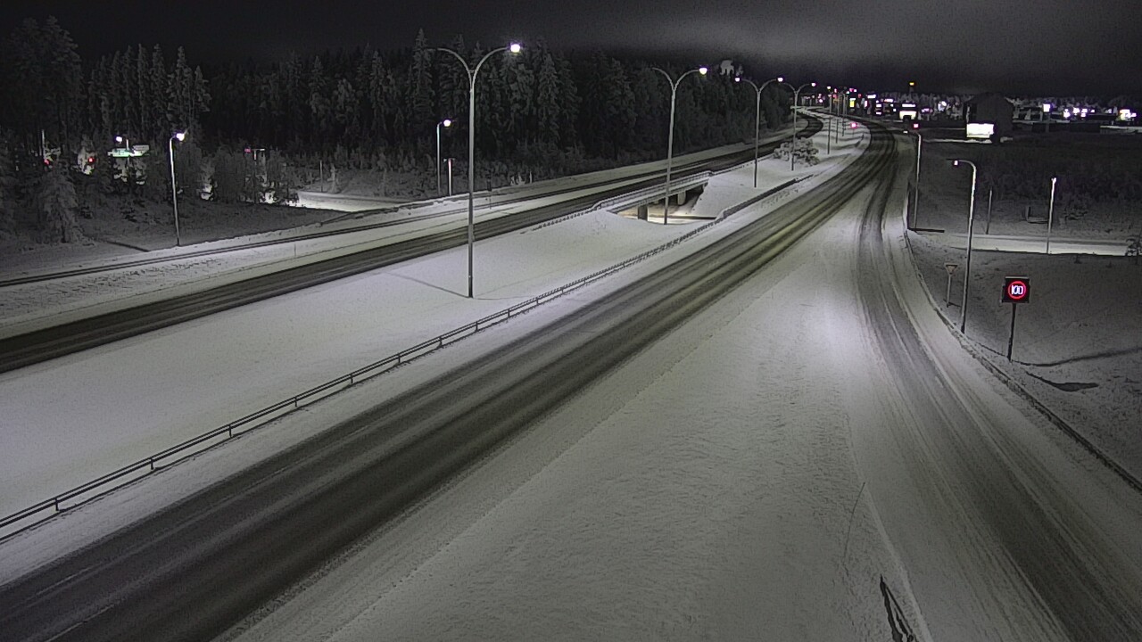 Weather Camera Image Road 4 Kempele, Zatelliitti, Oulu, Pohjois-Pohjanmaa