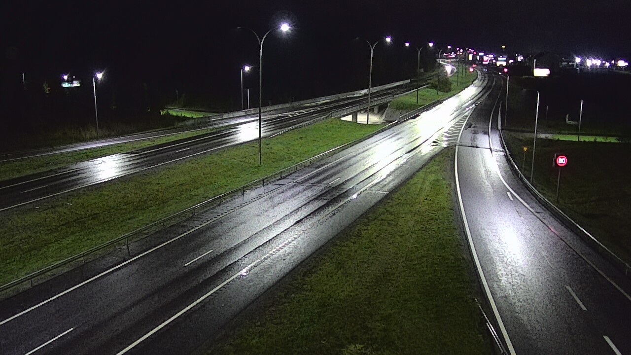 Weather Camera Image Road 4 Kempele, Zatelliitti, Oulu, Pohjois-Pohjanmaa