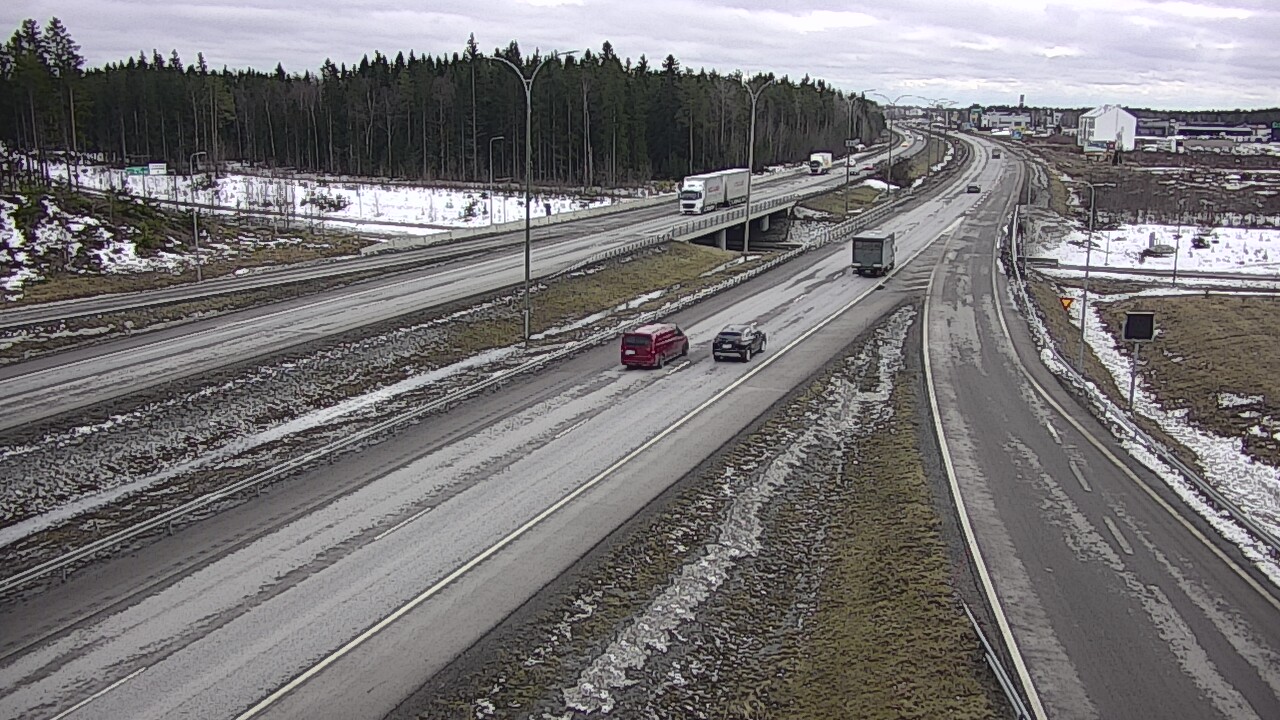 Weather Camera Image Road 4 Kempele, Zatelliitti, Oulu, Pohjois-Pohjanmaa