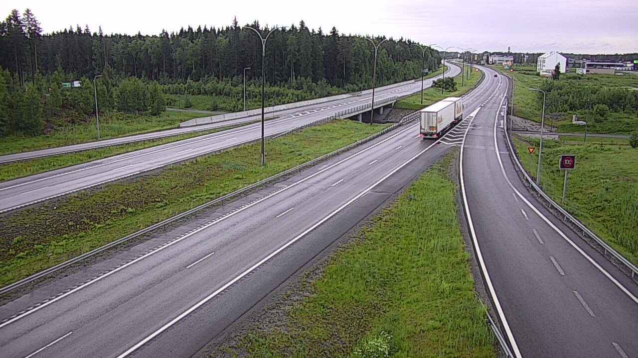 Kelikamerat Kuva Tie 4 Kempele, Zatelliitti, Oulu, Pohjois-Pohjanmaa
