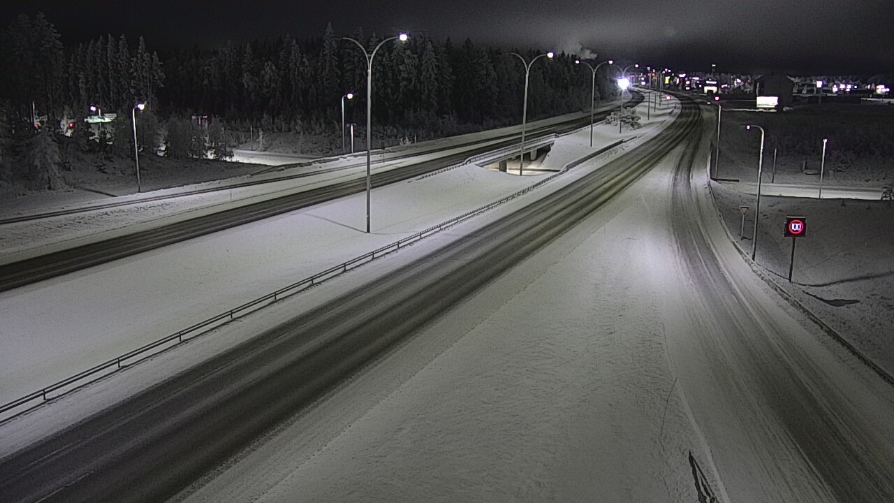 Weather Camera Image Road 4 Kempele, Zatelliitti, Oulu, Pohjois-Pohjanmaa