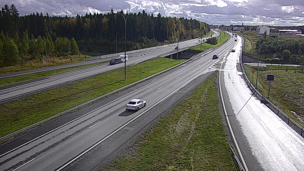 Weather Camera Image Road 4 Kempele, Zatelliitti, Oulu, Pohjois-Pohjanmaa