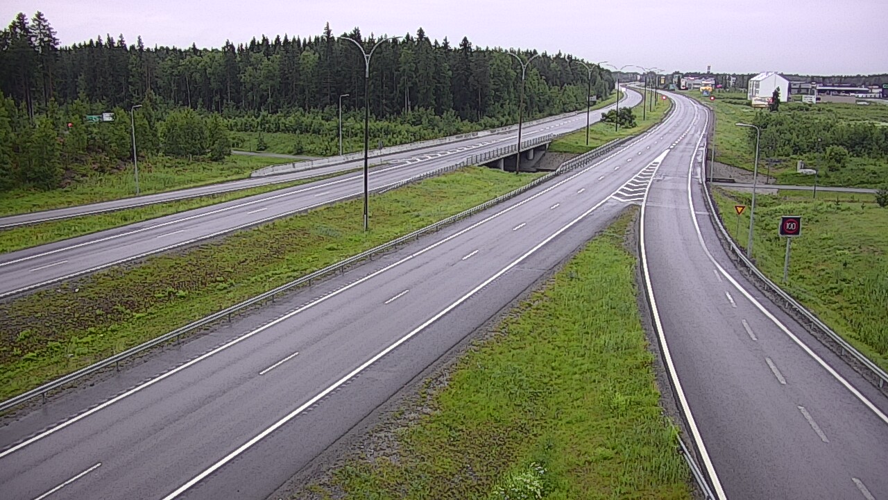 Kelikamerat Kuva Tie 4 Kempele, Zatelliitti, Oulu, Pohjois-Pohjanmaa