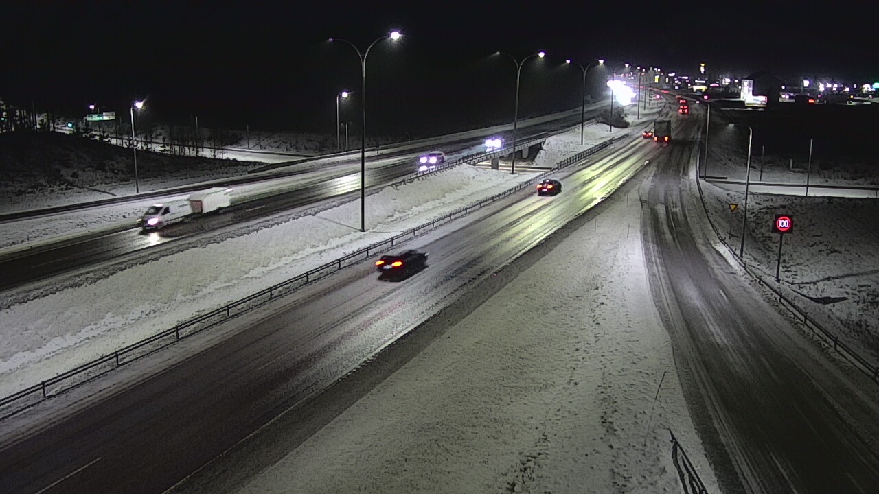 Weather Camera Image Road 4 Kempele, Zatelliitti, Oulu, Pohjois-Pohjanmaa