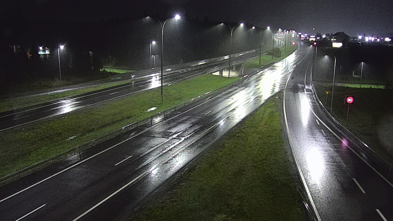 Weather Camera Image Road 4 Kempele, Zatelliitti, Oulu, Pohjois-Pohjanmaa