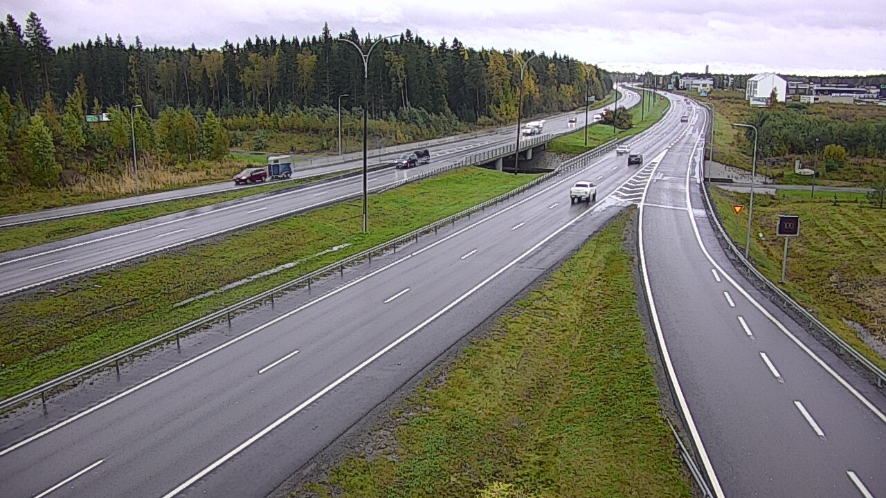 Kelikamerat Kuva Tie 4 Kempele, Zatelliitti, Oulu, Pohjois-Pohjanmaa