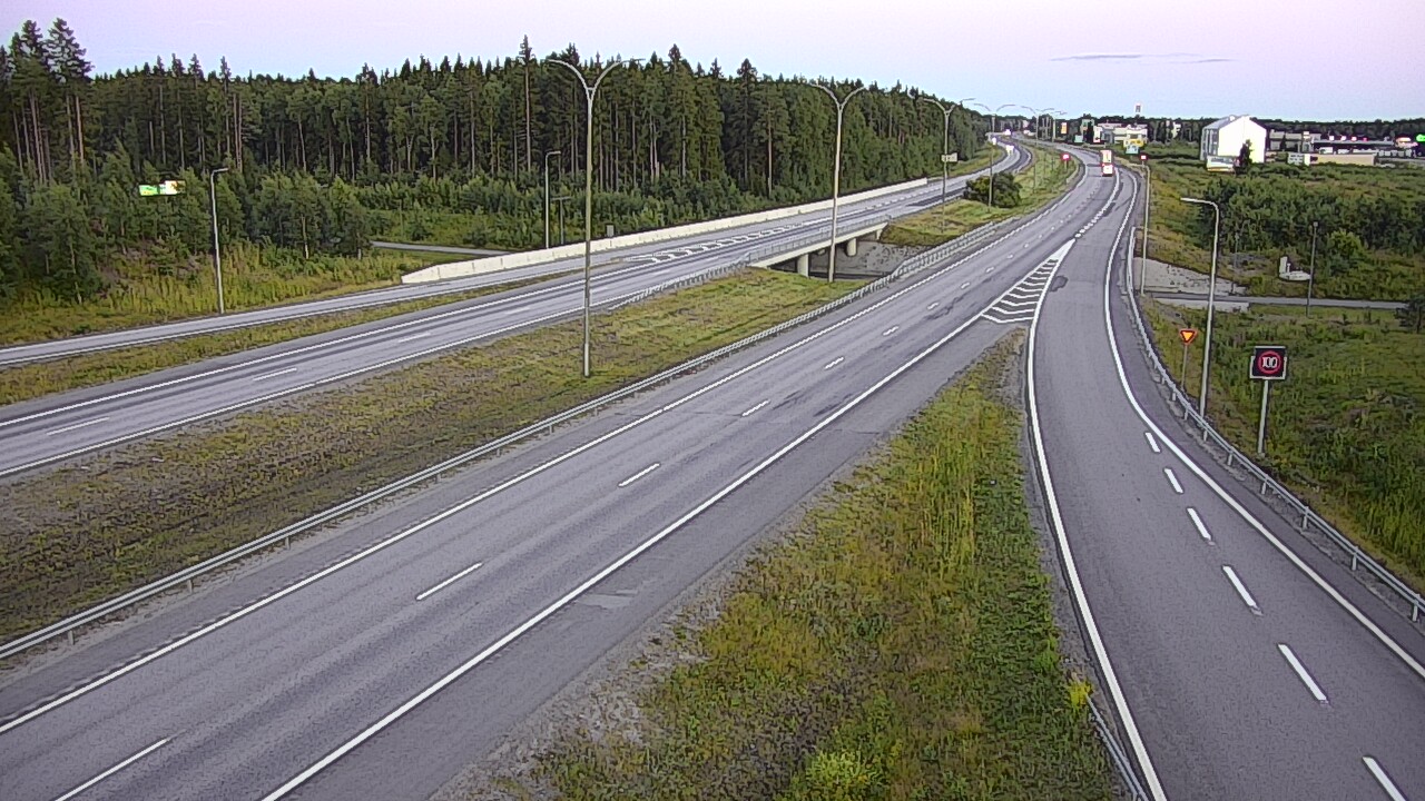 Kelikamerat Kuva Tie 4 Kempele, Zatelliitti, Oulu, Pohjois-Pohjanmaa
