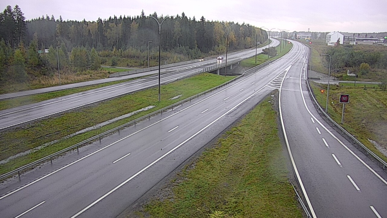 Weather Camera Image Road 4 Kempele, Zatelliitti, Oulu, Pohjois-Pohjanmaa