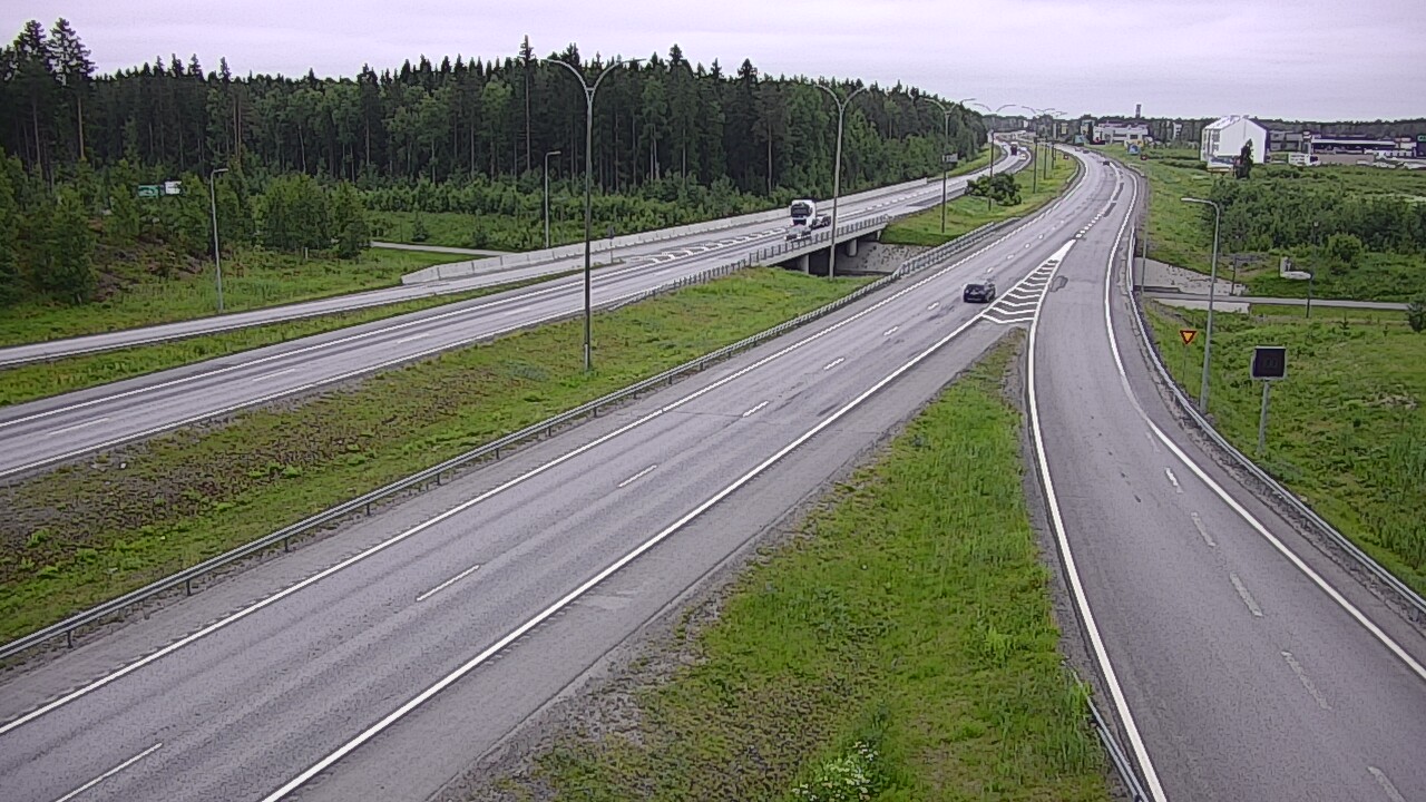 Kelikamerat Kuva Tie 4 Kempele, Zatelliitti, Oulu, Pohjois-Pohjanmaa