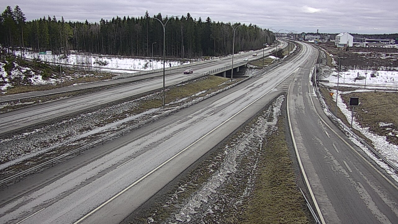 Weather Camera Image Road 4 Kempele, Zatelliitti, Oulu, Pohjois-Pohjanmaa