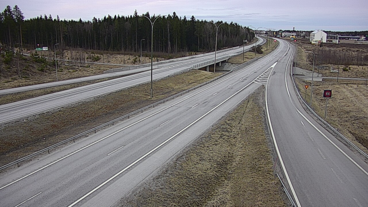 Weather Camera Image Road 4 Kempele, Zatelliitti, Oulu, Pohjois-Pohjanmaa