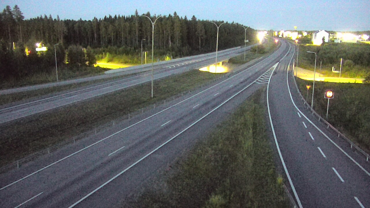 Kelikamerat Kuva Tie 4 Kempele, Zatelliitti, Oulu, Pohjois-Pohjanmaa