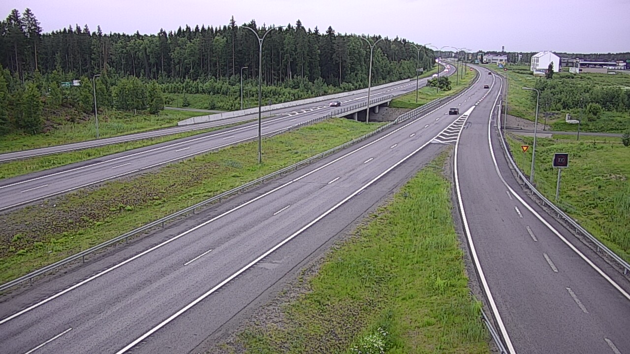 Kelikamerat Kuva Tie 4 Kempele, Zatelliitti, Oulu, Pohjois-Pohjanmaa