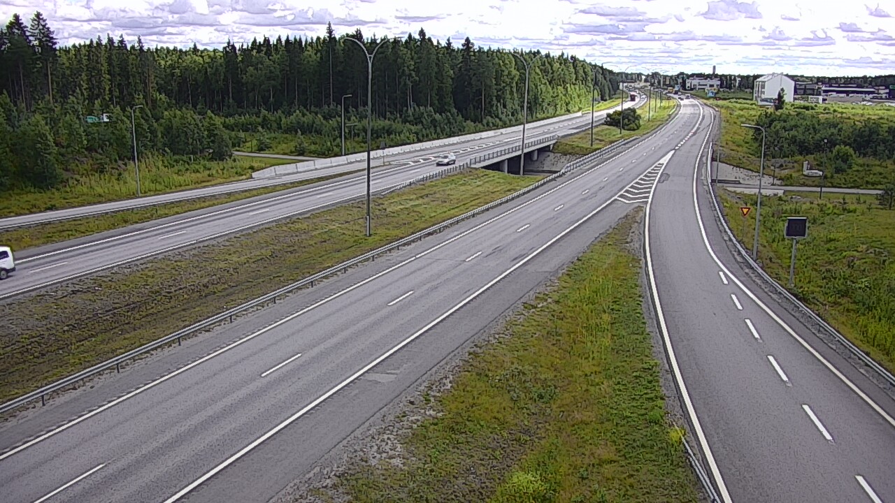 Kelikamerat Kuva Tie 4 Kempele, Zatelliitti, Oulu, Pohjois-Pohjanmaa