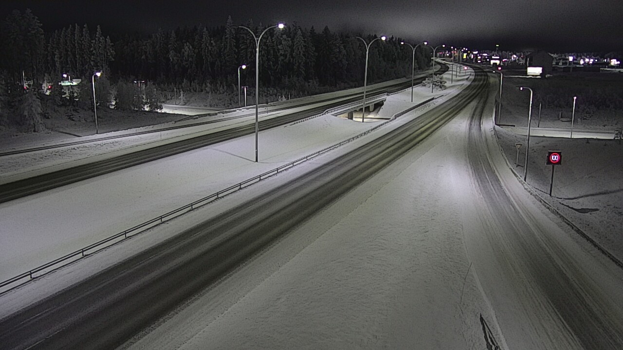 Weather Camera Image Road 4 Kempele, Zatelliitti, Oulu, Pohjois-Pohjanmaa