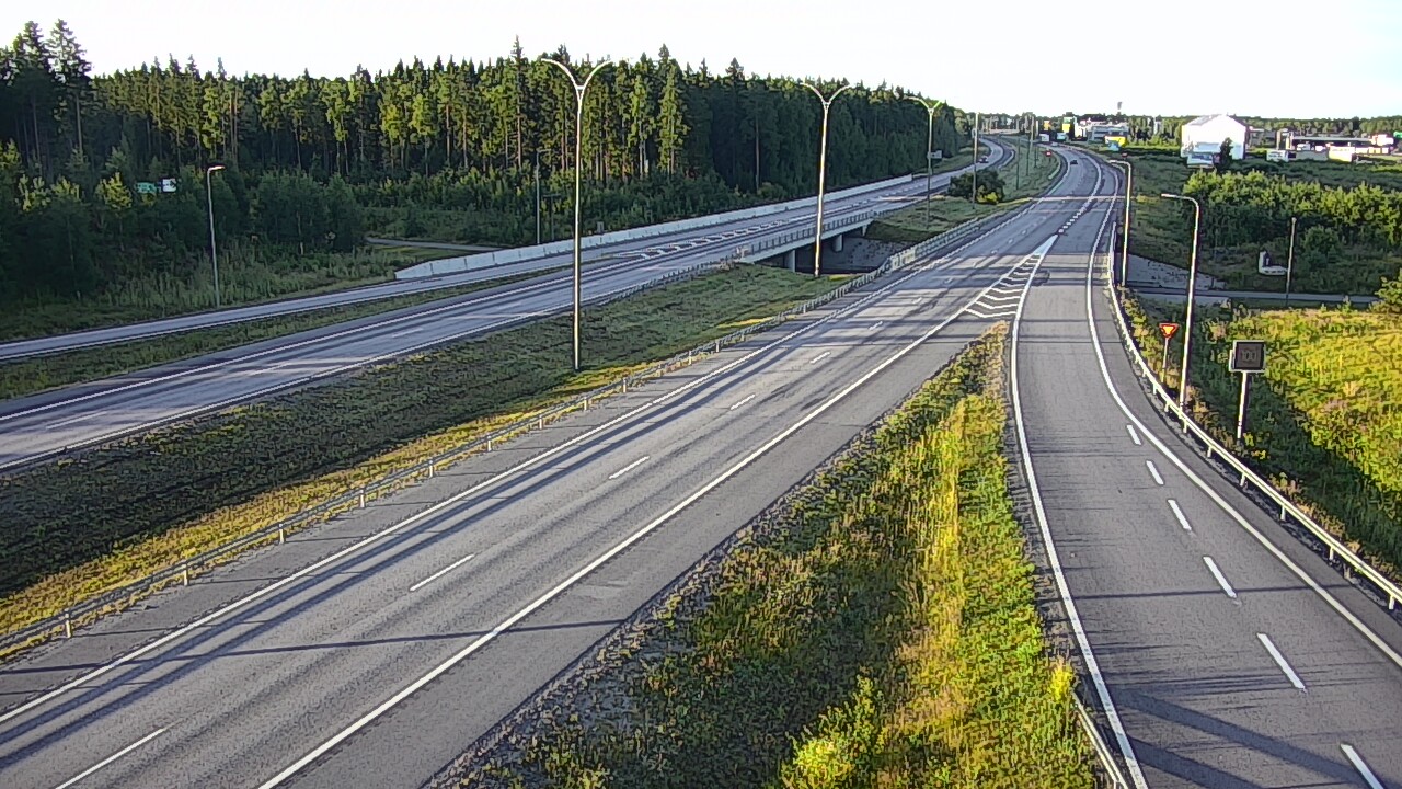 Weather Camera Image Road 4 Kempele, Zatelliitti, Oulu, Pohjois-Pohjanmaa