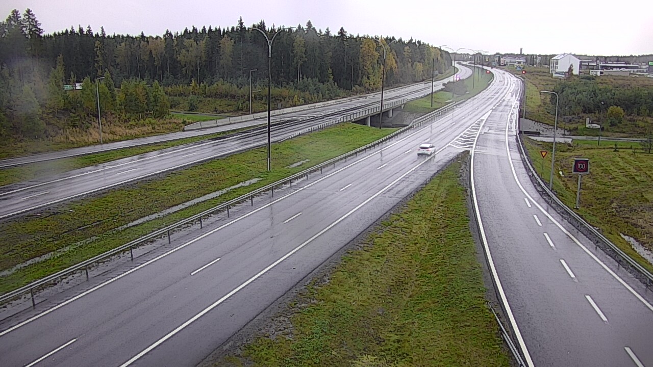 Weather Camera Image Road 4 Kempele, Zatelliitti, Oulu, Pohjois-Pohjanmaa