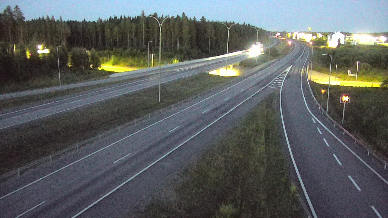 Kelikamerat Kuva Tie 4 Kempele, Zatelliitti, Oulu, Pohjois-Pohjanmaa