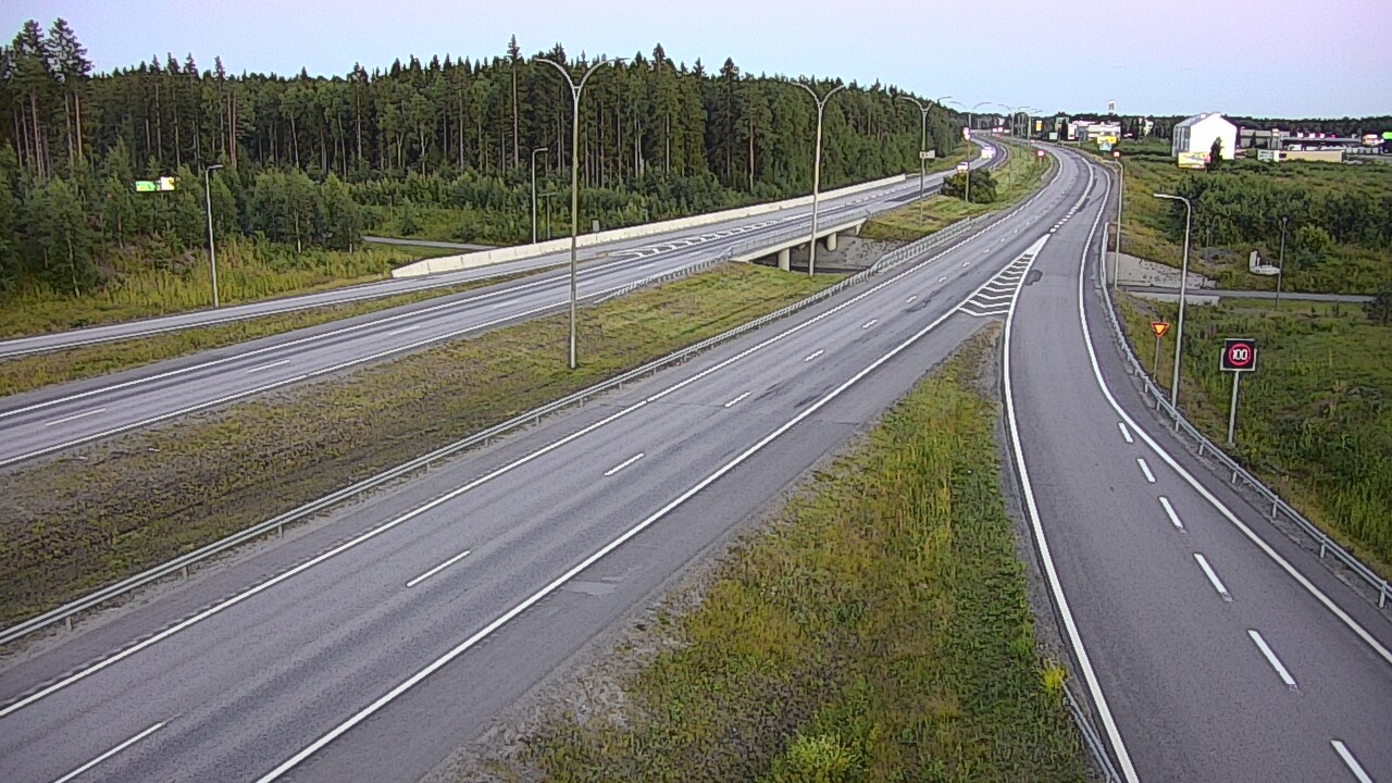 Kelikamerat Kuva Tie 4 Kempele, Zatelliitti, Oulu, Pohjois-Pohjanmaa