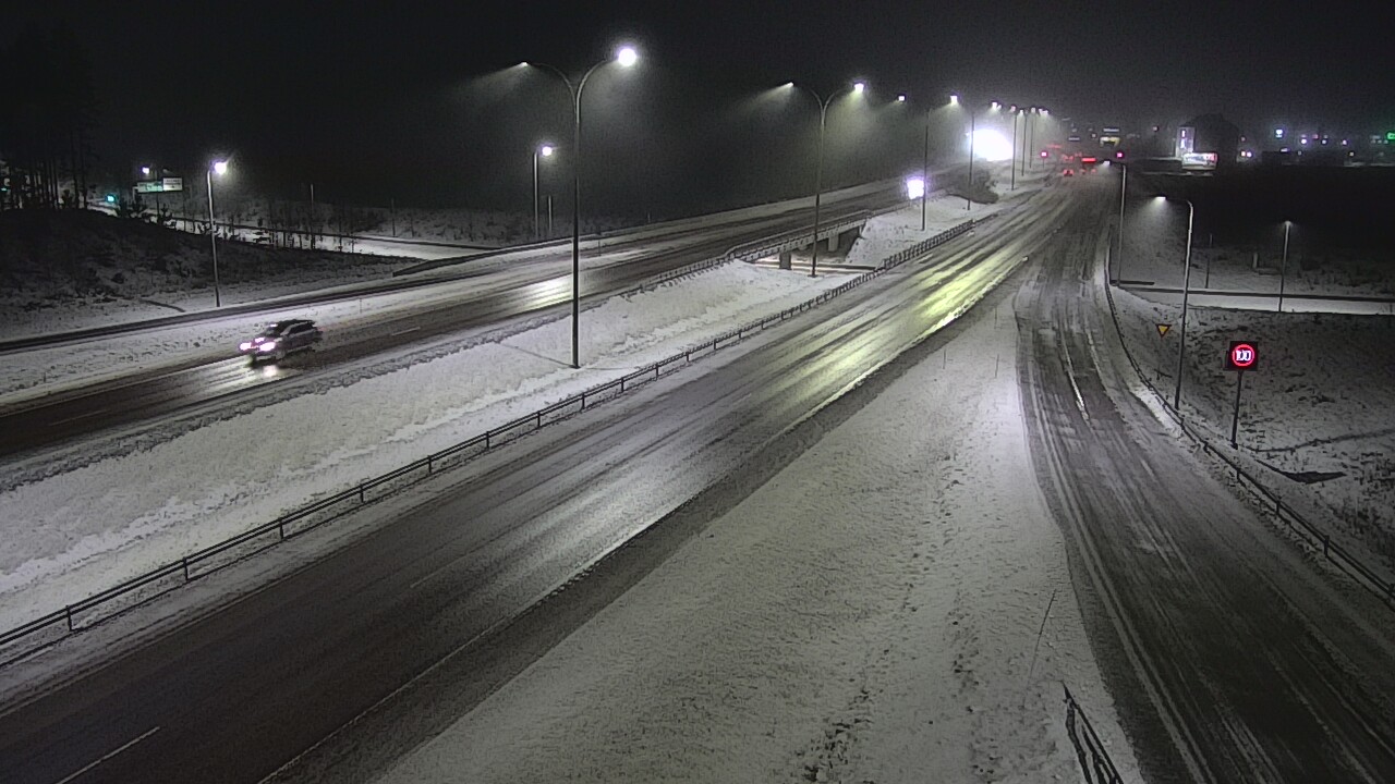 Kelikamerat Kuva Tie 4 Kempele, Zatelliitti, Oulu, Pohjois-Pohjanmaa