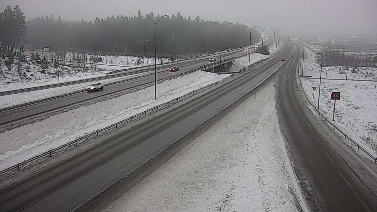 Weather Camera Image Road 4 Kempele, Zatelliitti, Oulu, Pohjois-Pohjanmaa