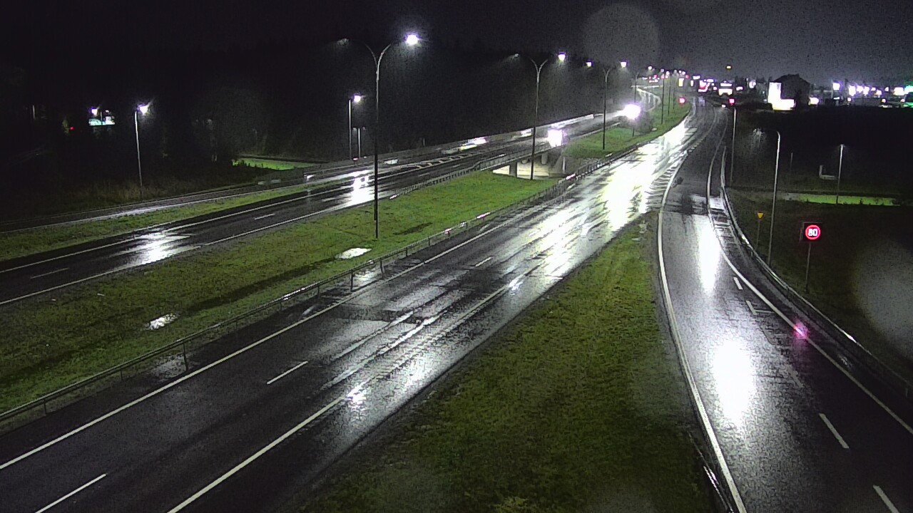 Weather Camera Image Road 4 Kempele, Zatelliitti, Oulu, Pohjois-Pohjanmaa