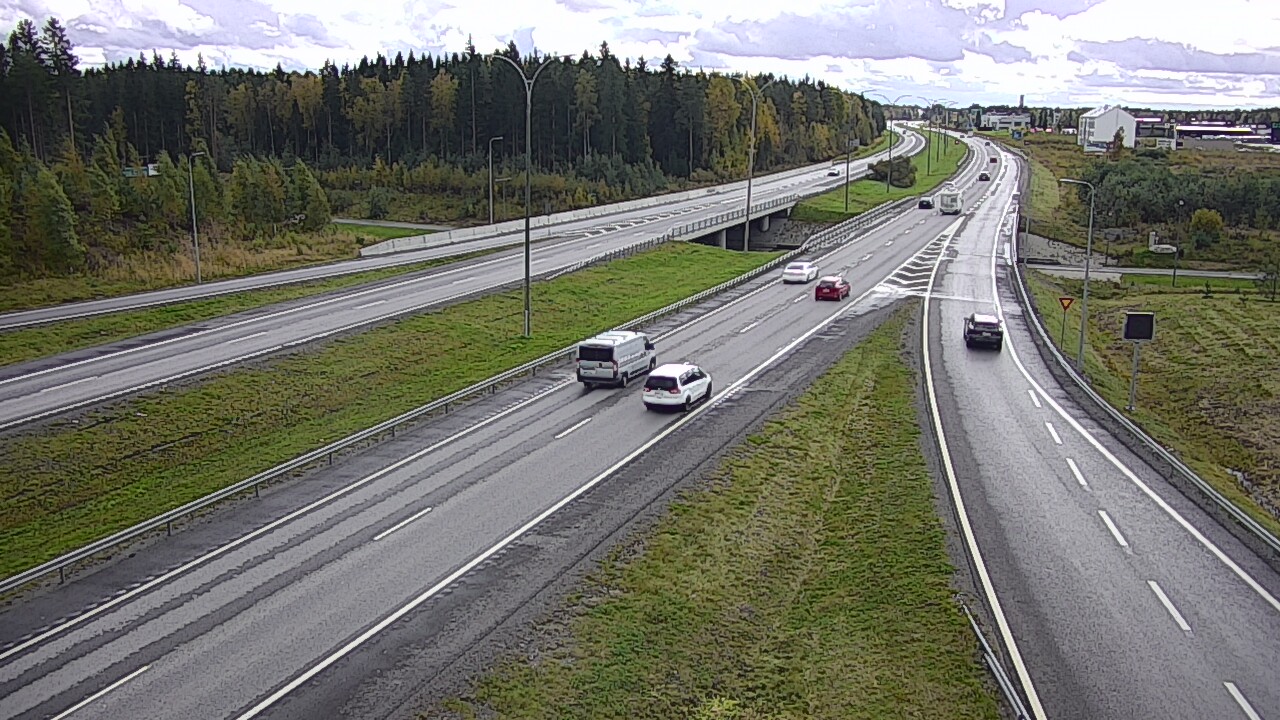 Weather Camera Image Road 4 Kempele, Zatelliitti, Oulu, Pohjois-Pohjanmaa