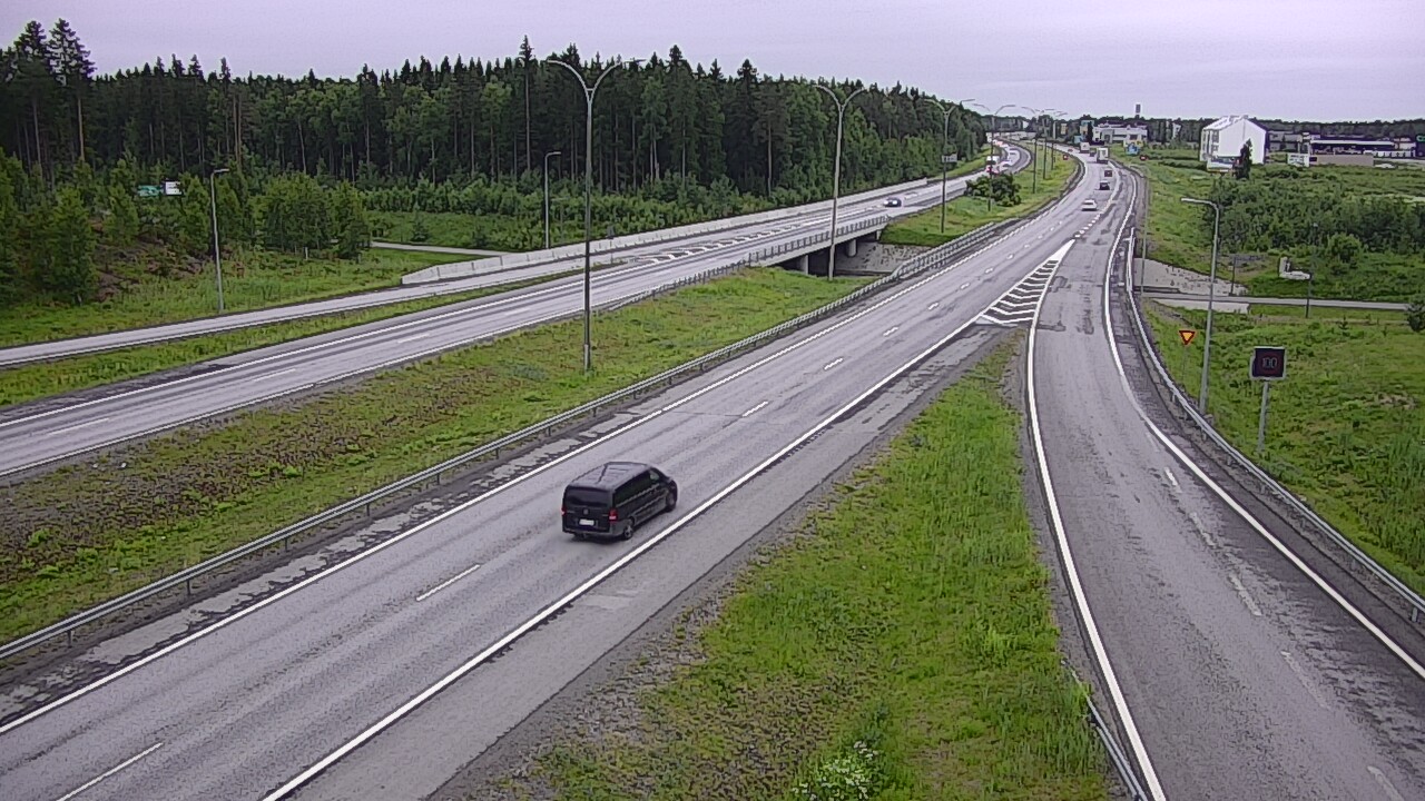 Kelikamerat Kuva Tie 4 Kempele, Zatelliitti, Oulu, Pohjois-Pohjanmaa