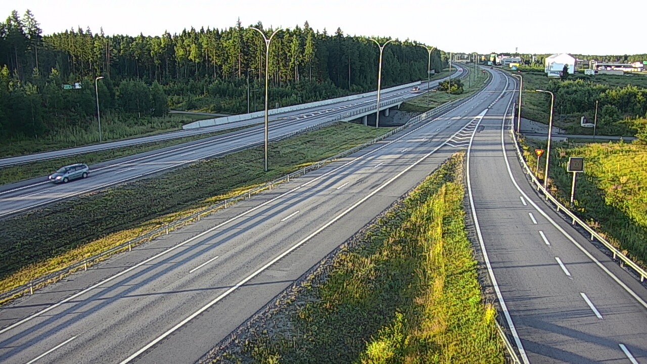 Weather Camera Image Road 4 Kempele, Zatelliitti, Oulu, Pohjois-Pohjanmaa