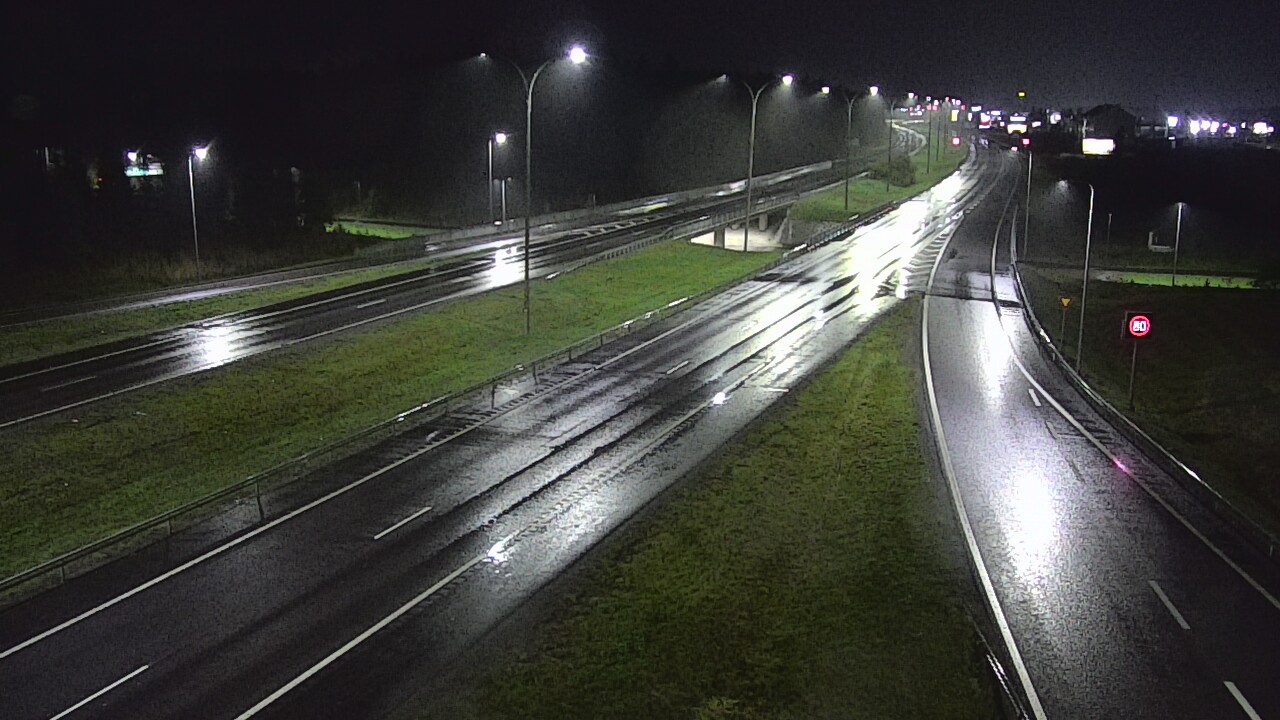 Weather Camera Image Road 4 Kempele, Zatelliitti, Oulu, Pohjois-Pohjanmaa