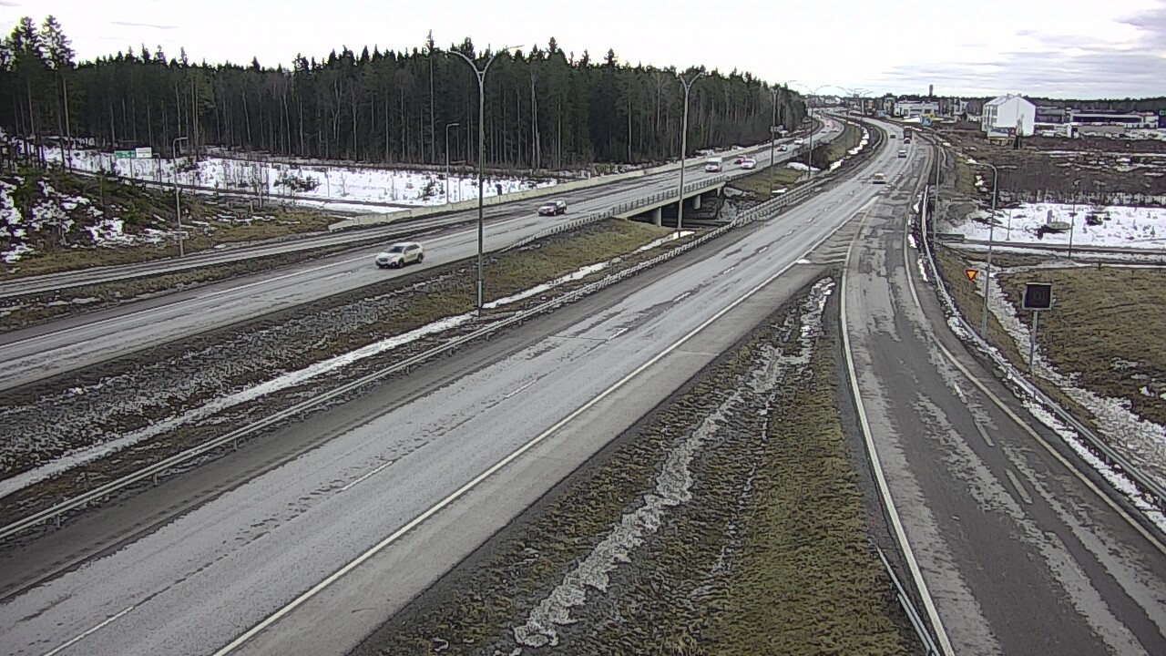 Weather Camera Image Road 4 Kempele, Zatelliitti, Oulu, Pohjois-Pohjanmaa