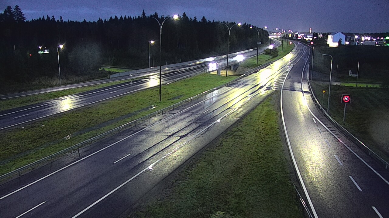 Weather Camera Image Road 4 Kempele, Zatelliitti, Oulu, Pohjois-Pohjanmaa