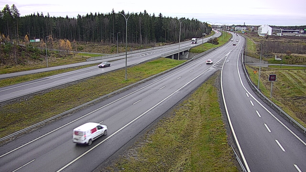 Kelikamerat Kuva Tie 4 Kempele, Zatelliitti, Oulu, Pohjois-Pohjanmaa