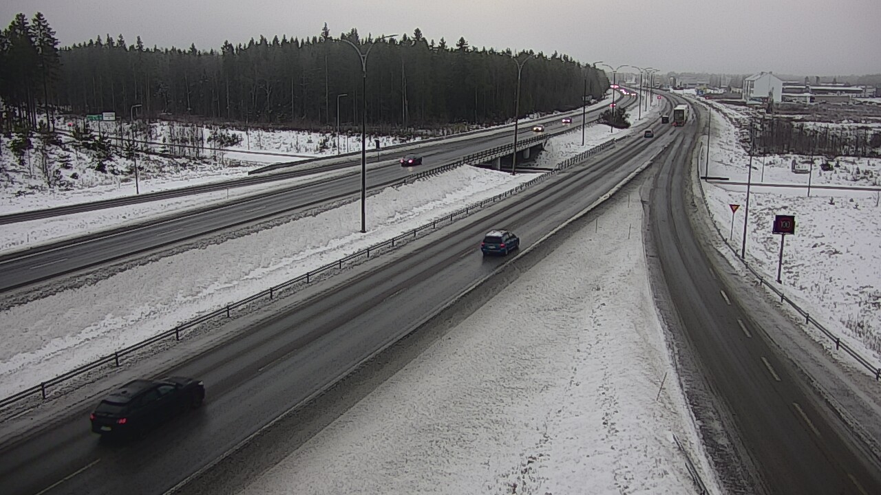 Weather Camera Image Road 4 Kempele, Zatelliitti, Oulu, Pohjois-Pohjanmaa