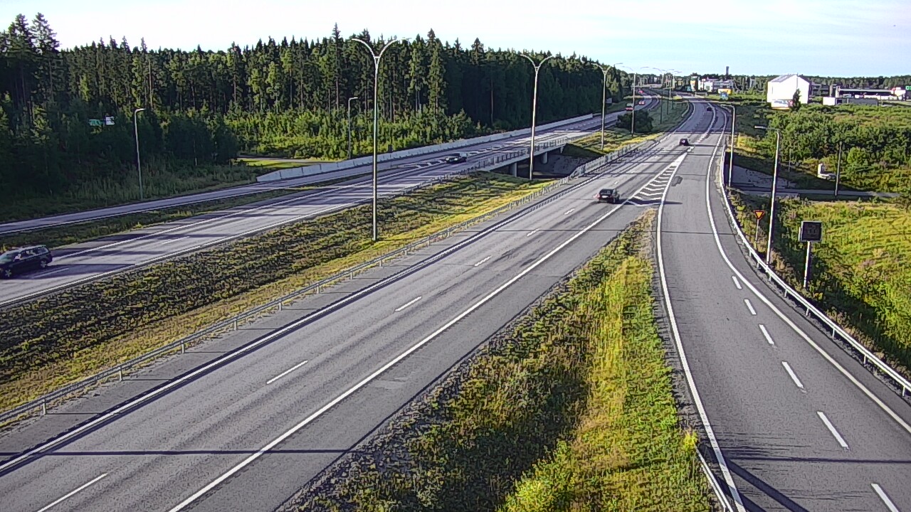 Weather Camera Image Road 4 Kempele, Zatelliitti, Oulu, Pohjois-Pohjanmaa
