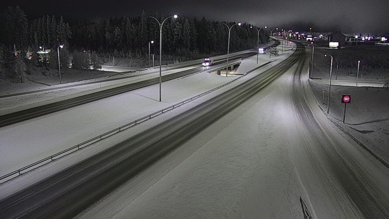 Weather Camera Image Road 4 Kempele, Zatelliitti, Oulu, Pohjois-Pohjanmaa