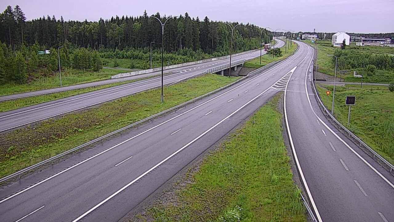 Kelikamerat Kuva Tie 4 Kempele, Zatelliitti, Oulu, Pohjois-Pohjanmaa