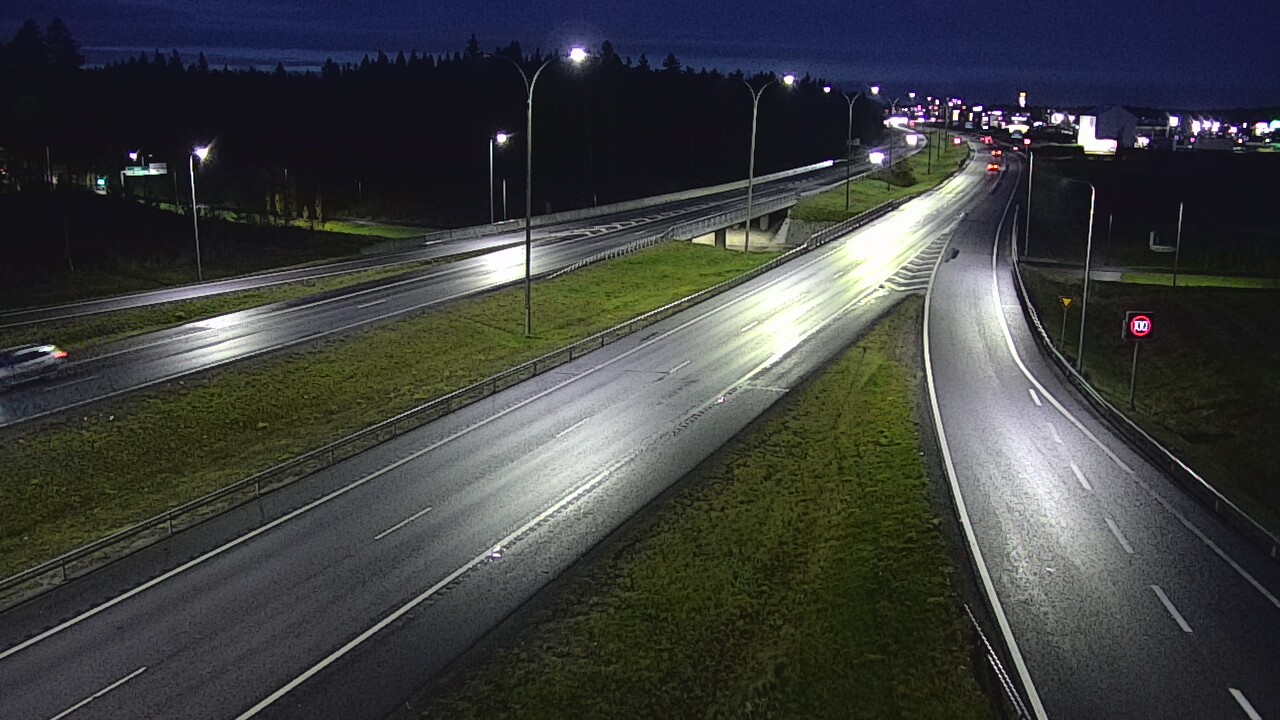 Kelikamerat Kuva Tie 4 Kempele, Zatelliitti, Oulu, Pohjois-Pohjanmaa