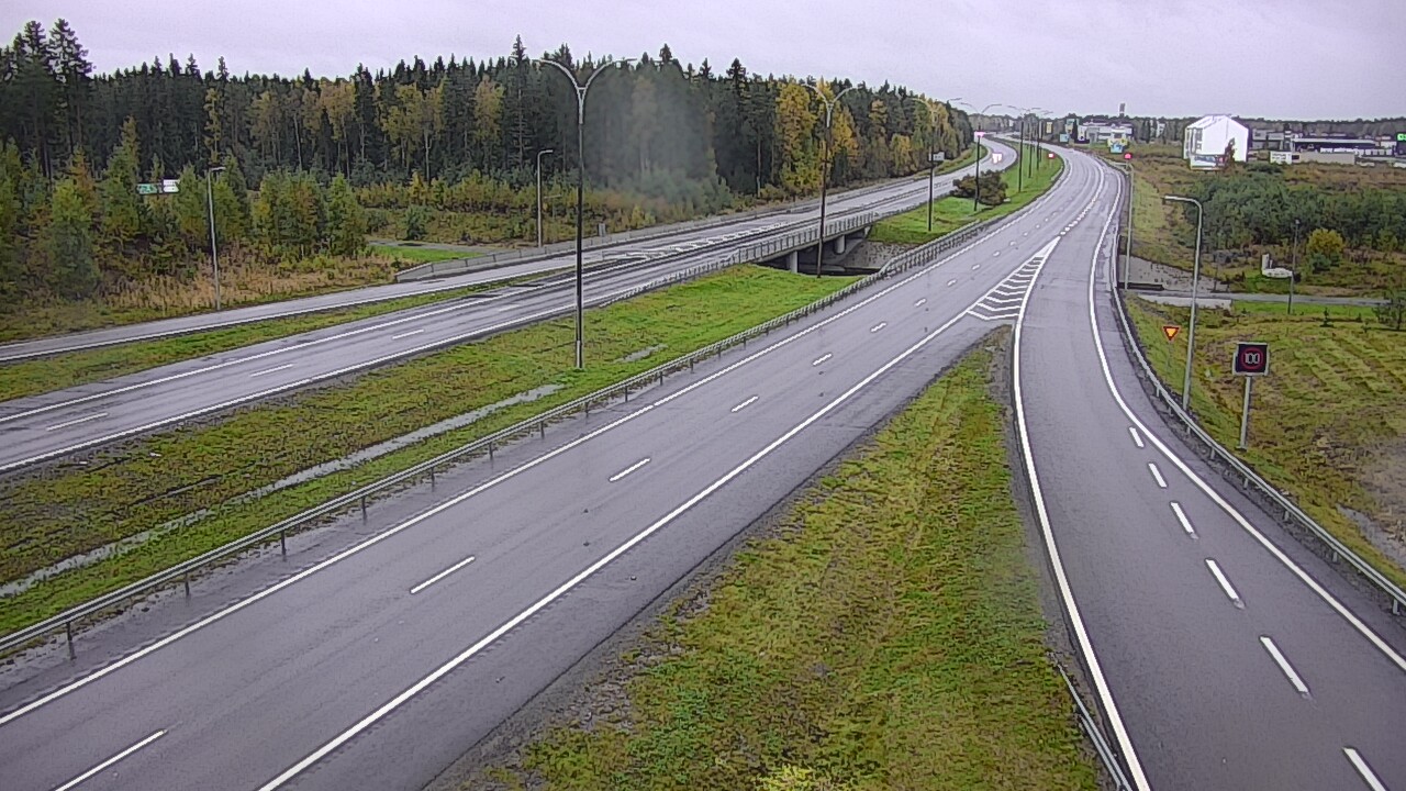 Weather Camera Image Road 4 Kempele, Zatelliitti, Oulu, Pohjois-Pohjanmaa