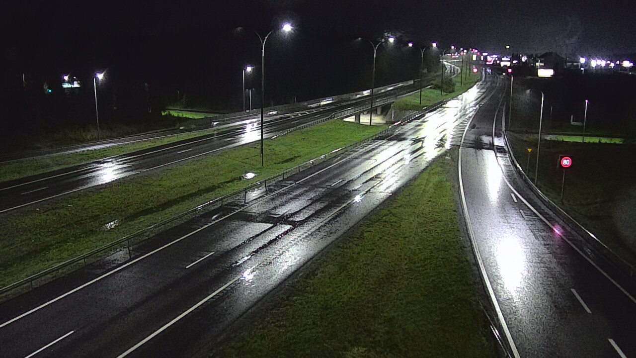 Weather Camera Image Road 4 Kempele, Zatelliitti, Oulu, Pohjois-Pohjanmaa