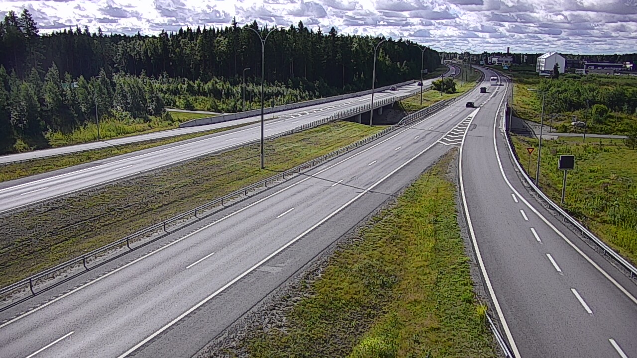Kelikamerat Kuva Tie 4 Kempele, Zatelliitti, Oulu, Pohjois-Pohjanmaa