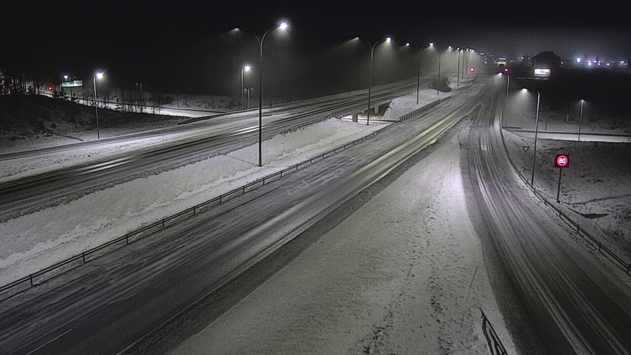 Kelikamerat Kuva Tie 4 Kempele, Zatelliitti, Oulu, Pohjois-Pohjanmaa