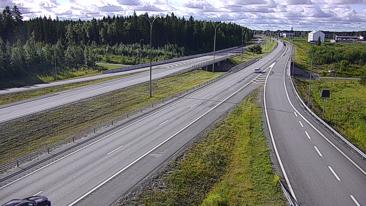 Kelikamerat Kuva Tie 4 Kempele, Zatelliitti, Oulu, Pohjois-Pohjanmaa