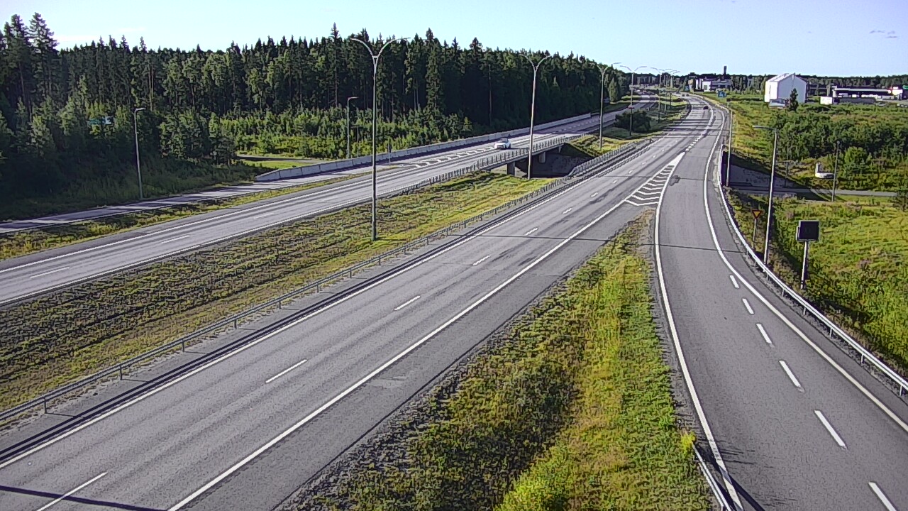 Kelikamerat Kuva Tie 4 Kempele, Zatelliitti, Oulu, Pohjois-Pohjanmaa
