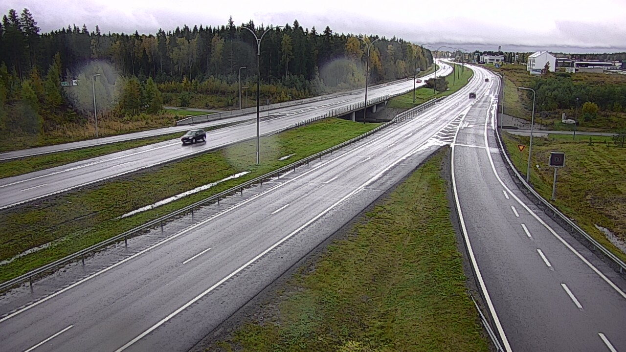 Weather Camera Image Road 4 Kempele, Zatelliitti, Oulu, Pohjois-Pohjanmaa
