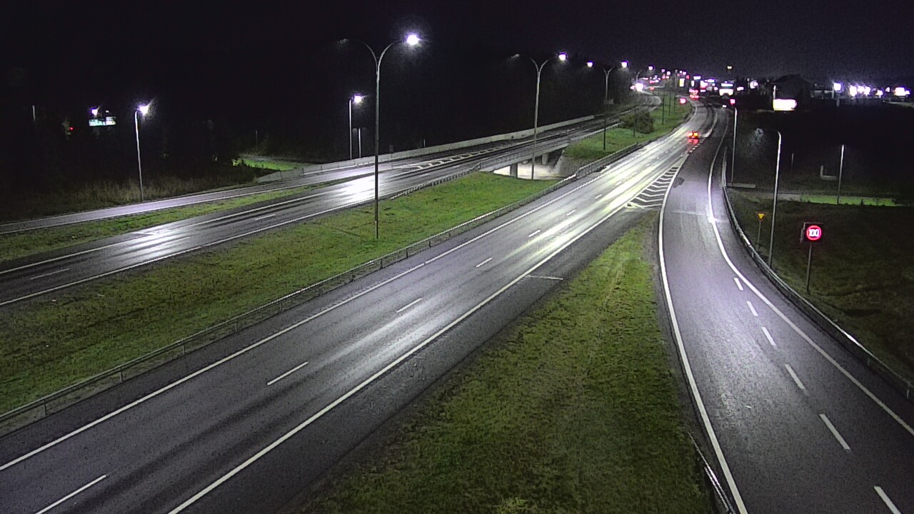 Weather Camera Image Road 4 Kempele, Zatelliitti, Oulu, Pohjois-Pohjanmaa