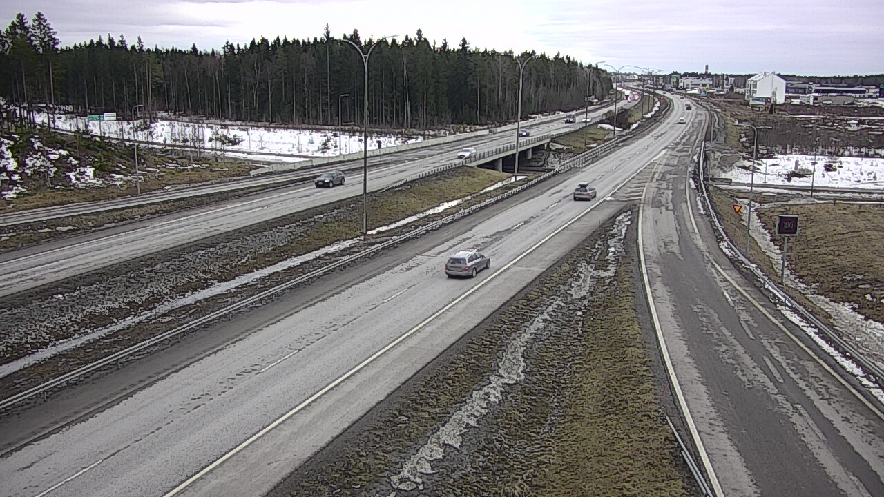 Weather Camera Image Road 4 Kempele, Zatelliitti, Oulu, Pohjois-Pohjanmaa