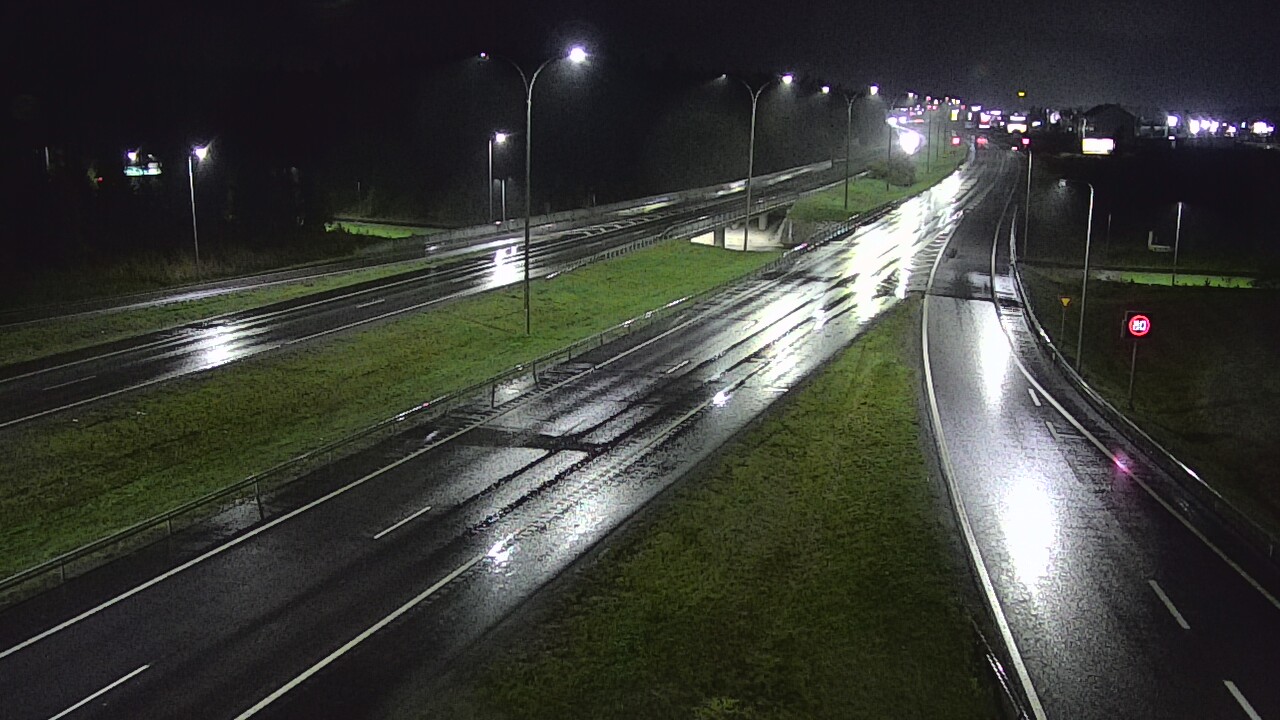 Weather Camera Image Road 4 Kempele, Zatelliitti, Oulu, Pohjois-Pohjanmaa